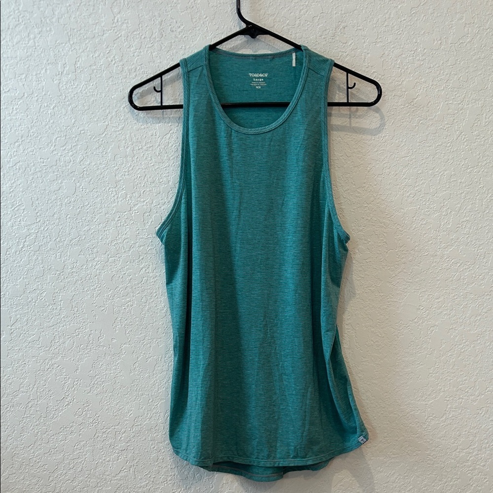 Toad&Co Turquoise Tank Top